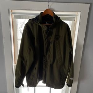 Field + Steam Hunter Green Waterproof Jacket
